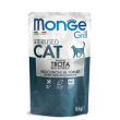 monge cat grill adult sterilised trota 85gr buste