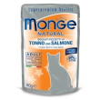 monge cat natural tonno salmone 80gr bs