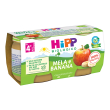 hipp bio omogeneizzato mela banana 4+ mesi 2x80g