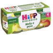 hipp bio omogeneizzato mela e pera 2 x 80 grammi