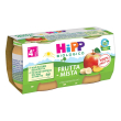 hipp, omogeneizzato biologico di frutta mista, 2 x 80 g