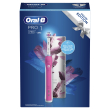 oral-b power pro 1 rosa 3d white spazzolino elettrico