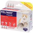 feliway friends 3 ricariche, diffusore feromoni per gatti, 48 ml, riduce i conflitti e favorisce arm