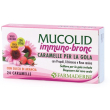mucolid bronc immuno 24 caramelle con succo d'arancia