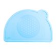chicco tovaglietta silicone blu 1 pezzo