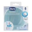 chicco ciotola silicone blu 1 pz altro
