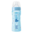 chicco biberon wb colorato in silicone boy 330 ml