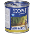 farmina ecopet natural alimento completo per cani adulti agnello e ris