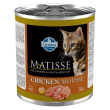 matisse chicken mousse pollo - alimento completo per gatti adulti 300 gr