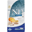 n&d ocean adult al merluzzo e arancia - alimento completo per gatti 1,5 kg