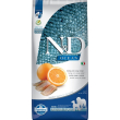 n&d ocean adult medium & maxi all'aringa e arancia - alimento completo per cani 12 kg