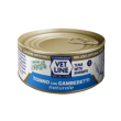 tonno e gamberetti - alimento completo per gatti 70 gr