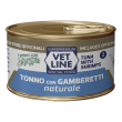 olistika vet line gatto tonno gamberetto 70gr (lattina)