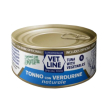 tonno con verdurine - alimento completo per gatti 70 gr