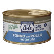 olistika vet line gatto tonno pollo 70gr (lattina)