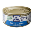 vet line gatto pollo+riso 70g