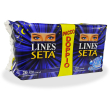 lines seta ultra assorbente notte con ali 20 pezzi