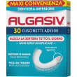 30 cuscinetti adesivi per dentiera inferiore