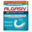 algasiv - adesivo per protesi dentaria inferiore - 30 cuscinetti