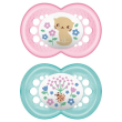 mam original succhietto silicone femmina 6m+  confezione 2 pezzi