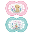 mam original 6+ silicone confezione doppia femmina
