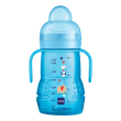 mam trainer 4+ beccuccio soft maschio 220 ml