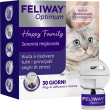 feliway optimum - diffusore di feromoni calmanti per gatti con ricarica