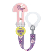 mam clip it&cover portasucchietto 0+ femmina 1 pz catenella ciuccio