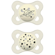 mam night succhietti in silicone 2-6 mesi 2 pezzi