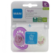 mam succhietto night silicone 6m+ 2 pezzi