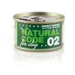 natural code dog 12 manzo e verdure 90gr in acqua di cottura 1812