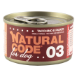 natural code cane 03 tacchino patate 90gr (lattina)