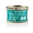 natural code dog 14 pollo, manzo e verdure 90gr in acqua di cottura 1...
