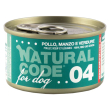 natural code cane 04 pollo manzo verdure 90gr (lattina)