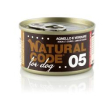 natural code dog 15 agnello e verdure 90gr in acqua di cottura 1815