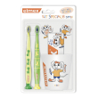 special pack kids elmex 1 dentifricio elmex bimbi 50 ml + 2 spazzolini elmex bimbi 3-6 anni + 1 tazz