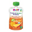 hipp bio, frutta e verdura frullata mela mango carota patata dolce, 90 g