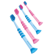 curaprox baby toothbrush spazzolini rosa 2 pezzi