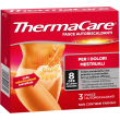 thermacare fasce autoriscaldanti a calore terapeutico per dolori mestruali, 8 ore calore costante, 3