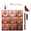 rimmel london -matita labbra lunga duarata  lasting finish , 580