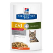 feline c/d metabolic + urinary stress bs 1 x 85gr  new minsan 9810805...