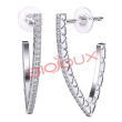 orecchini sidney bow 24mm
