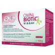 omni biotic viaggi integratore probiotico e prebiotico per il benessere intestinale 28 bustine