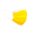 mascherine chirurgiche 10 pezzi giallo