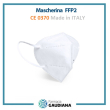 mascherina filtrante antivirus ce0370 italhealth ffp2 kn95 filtraggio 95% 1 pezzo