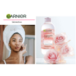 garnier skin active - acqua micellare illuminante, acqua di rose