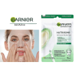 garnier skin active - maschera viso in tessuto, nutri bomb nutriente + riparatrice