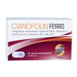 cianofolin ferro 30 capsule integratore di ferro e acido folico per stanchezza, anemia e difese immu