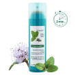 klorane shampoo secco alla menta acquatica bio anti-inquinamento e detox 150 ml