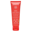 apivita crema bee sun safe gel viso colorata hydra fresh spf50 - rispa